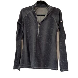Nike Pro Women’s 1/2 Zip Pullover Dri Fit Sweatshirt Track Jacket‎ Athleisure